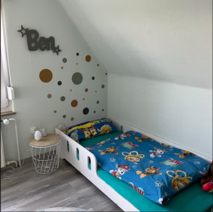 łózko drewniane dla dziecka